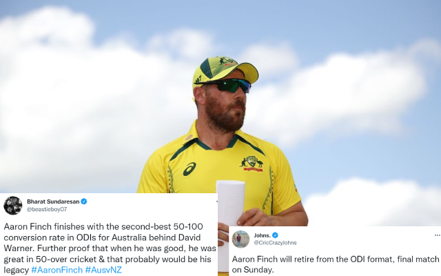 ‘Dignified leader, terrific statesman’ – Fans pour in their heart-warming tributes as Aaron Finch announces retirement from ODI Cricket