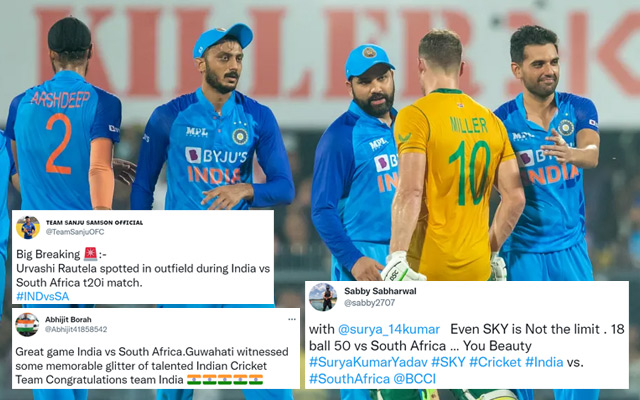 ‘Great Game’ – Twitter goes bonkers as India register close 16-run win vs South Africa in second T20I