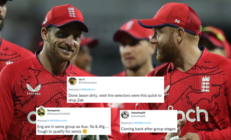 ‘Roy and Archer a big miss’- Mixed reactions on Twitter as England announce their 15-member squad for the 20-20 World Cup, exclude Jason Roy and Jofra Archer