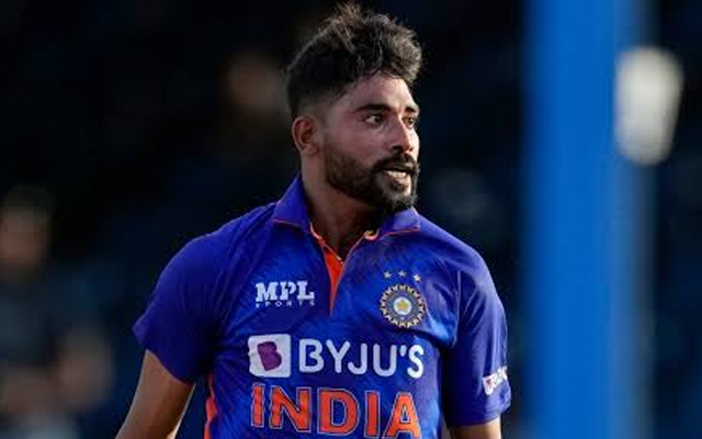 The Indian Cricket Board announces Mohammed Siraj as Jasprit Bumrah’s replacement for the series against South Africa