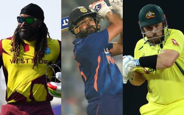 Top five batters with most sixes in T20I cricket