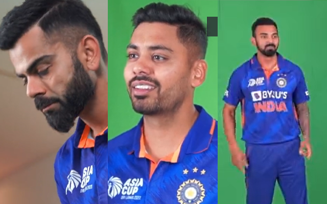 Watch: Indian Players having fun at the photo shoot ahead of Asia Cup 2022