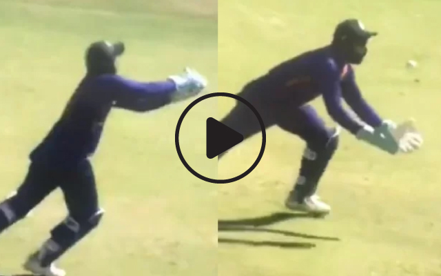 Watch: Sanju Samson takes catch in an acrobatic 2nd attempt to dismiss Innocent Kaia