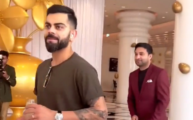 Watch: Virat Kohli seen in Doha ahead of Asia Cup 2022