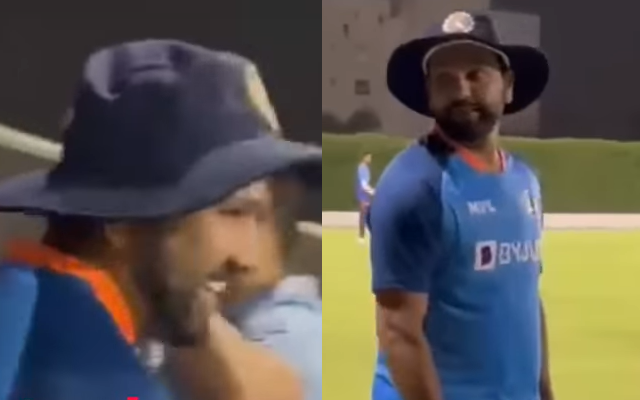 Watch : ‘Ye antakshari thodi hi chal rahi hai’ – Yuzvendra Chahal and Rohit Sharma roasting reporters on tweets, reports about players’ ‘personal life’