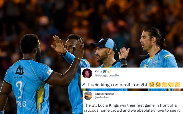 ‘ Well done St Lucia Kings ‘ – Twitter rejoices St Lucia’s clinical win over the St Kitts and Nevis Patriots