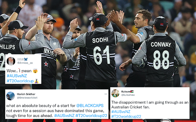 ‘What a statement from New Zealand’- Twitter booming as Kiwis annihilate Australia with 89-run win in 20-20 World Cup 2022